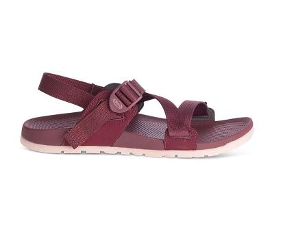 Sandalias Chaco Mujer Lowdown Rojas España PXEF41036